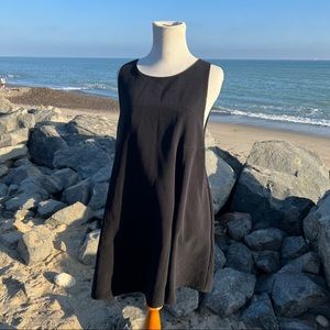 Free People Black Mini Dress with Pockets